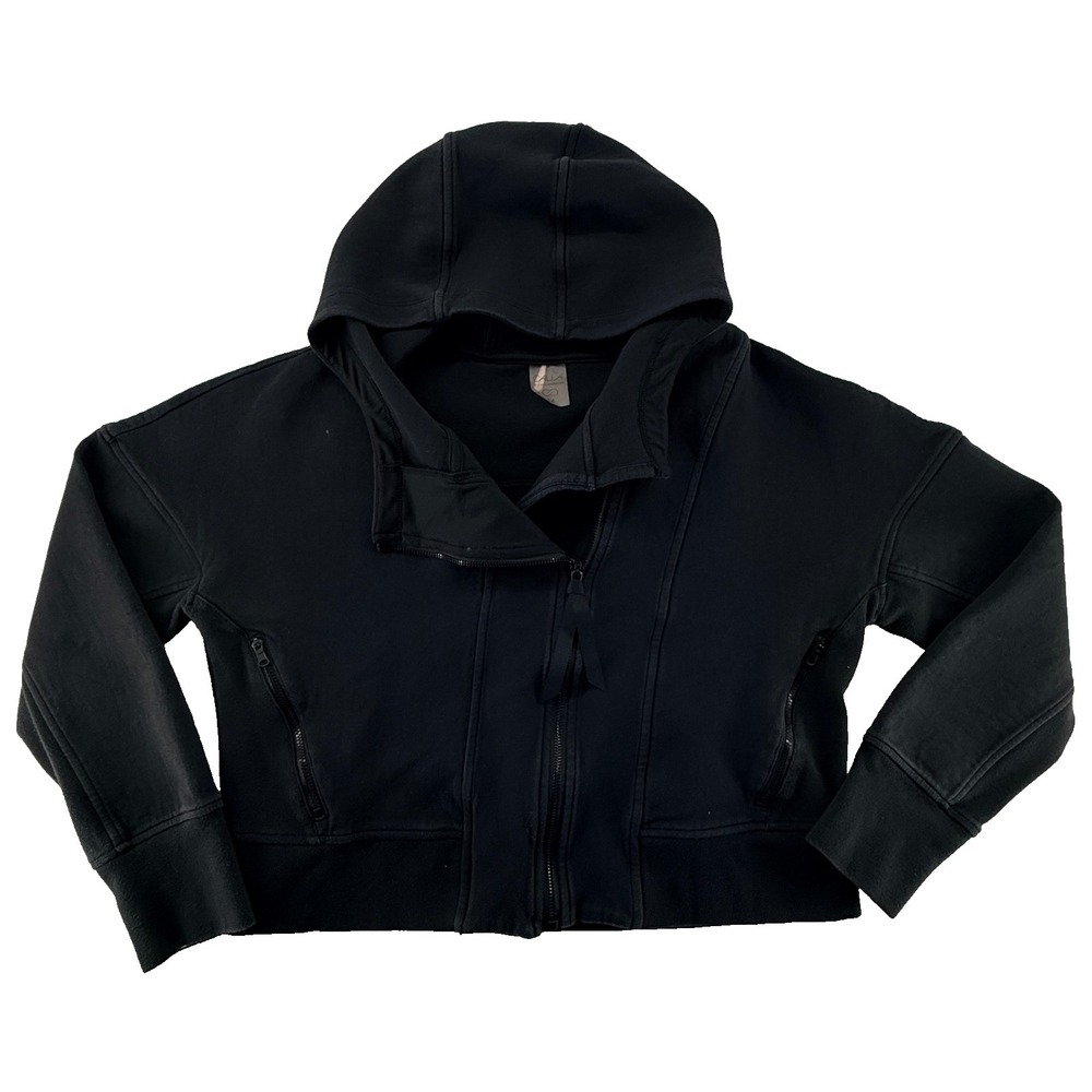 Calia Carrie Underwood Black Zip Jacket Womens M Hooded Activewear